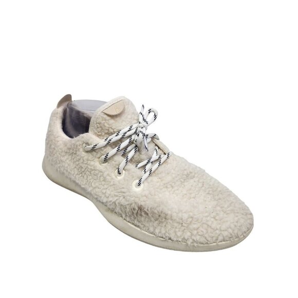 Allbirds Wool Runner Fluff Collection Shoes Men's Size 12 Off White - Picture 1 of 11